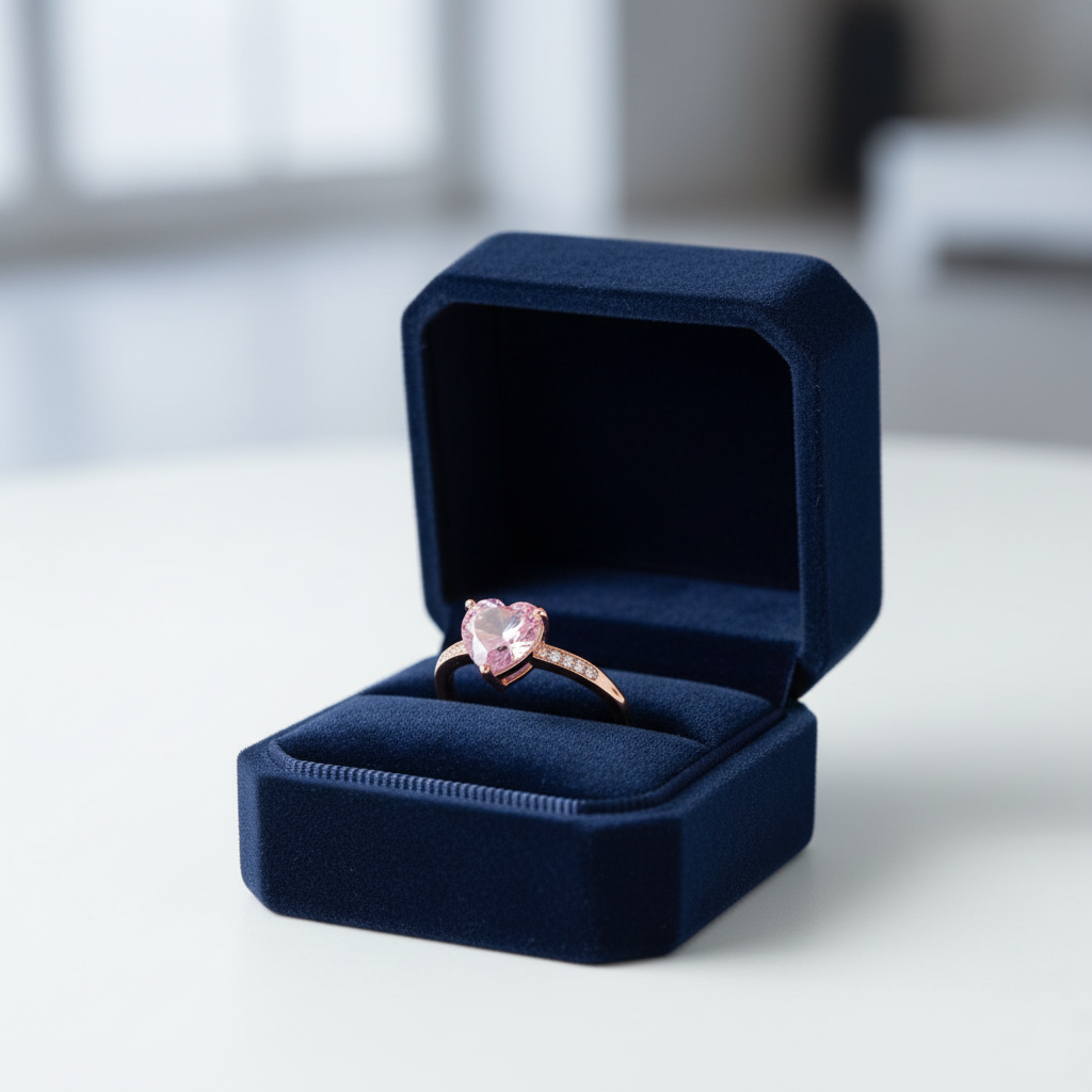Pure Heart Silver Ring