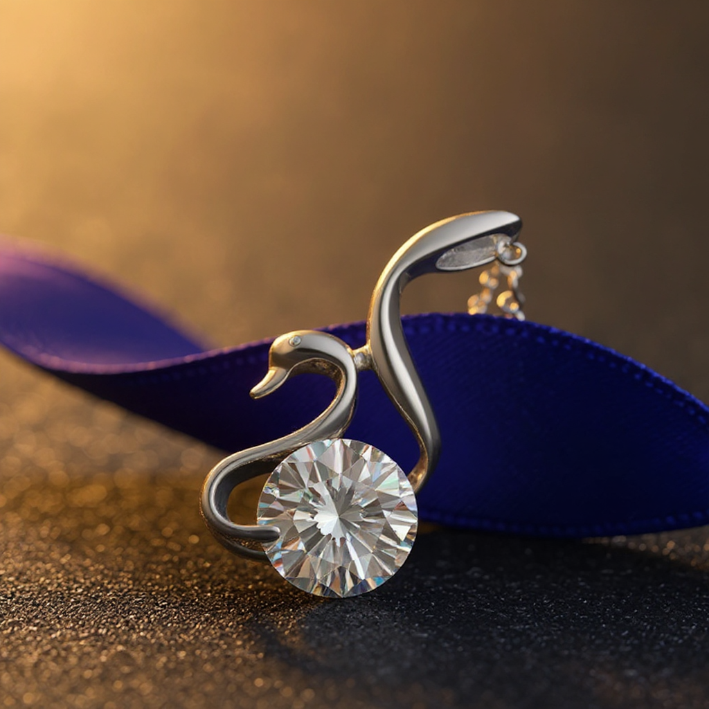 SwanLuxe™ – 2-Carat Grace Pendant