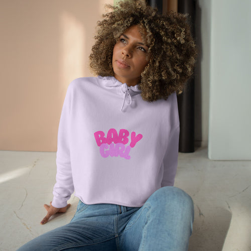 Baby Girl Crop Hoodie