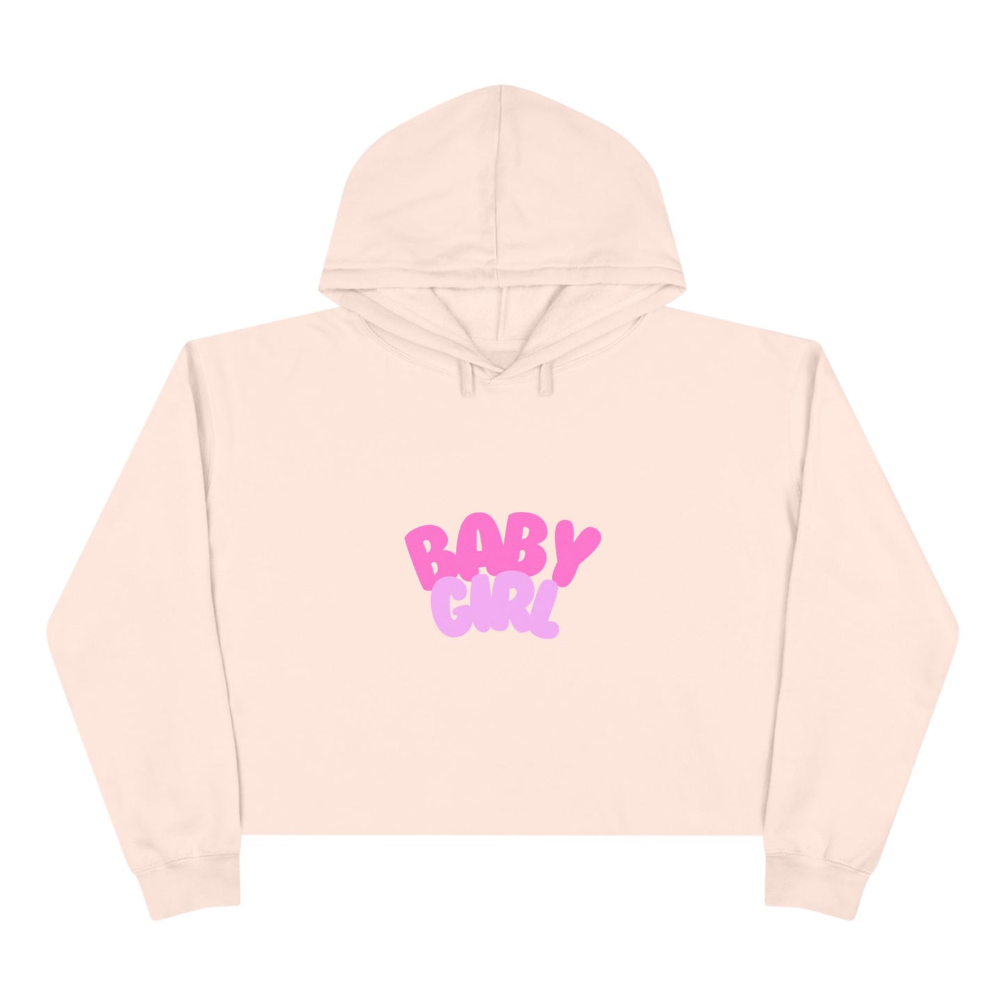 Baby Girl Crop Hoodie