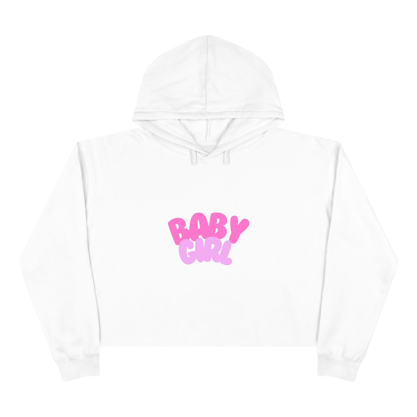 Baby Girl Crop Hoodie