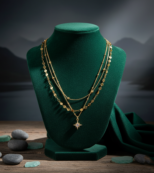 Celestial Star Layered Necklace