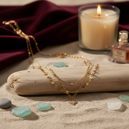 Celestial Star Layered Necklace