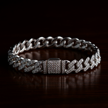 Solara™ Moissanite Sterling Silver Bracelet