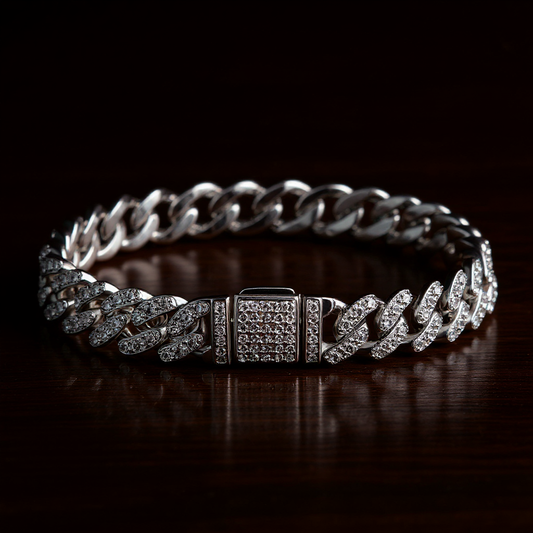 Solara™ Moissanite Sterling Silver Bracelet